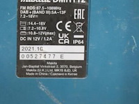 Makita bouwradio dmr112, 18v - afbeelding 6 van  7