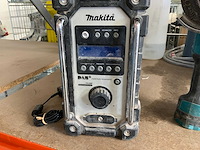 Makita bouwradio en haakse slijptol - afbeelding 2 van  3