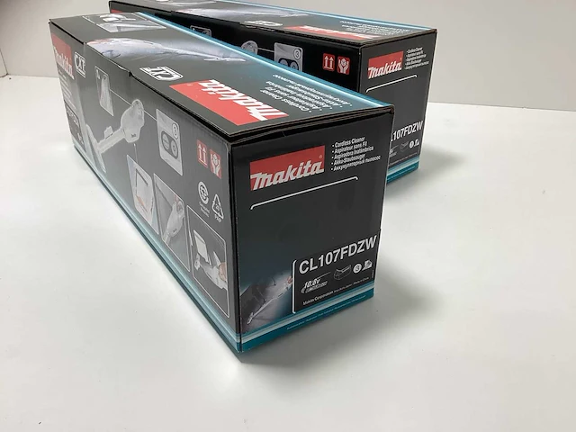 Makita cl107fdzw accu stofzuiger (2x) - afbeelding 3 van  15