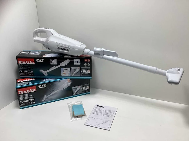 Makita cl107fdzw accu stofzuiger (2x) - afbeelding 14 van  15