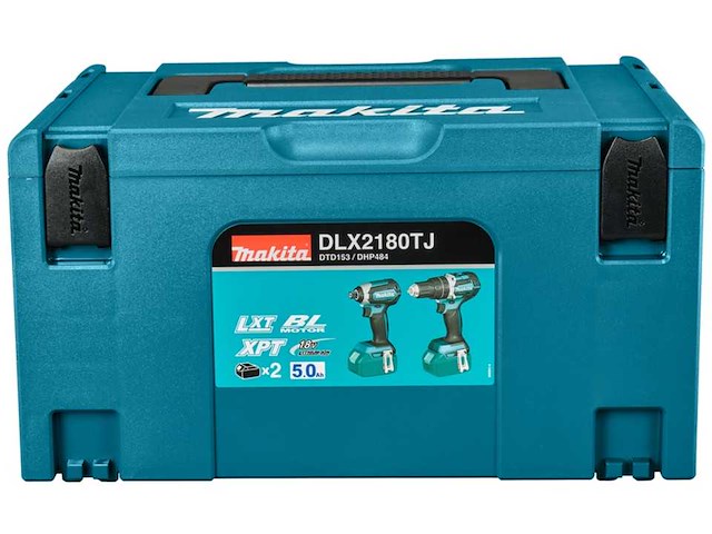 Makita combiset klopboormachine + slagschroevendraaier - afbeelding 2 van  2