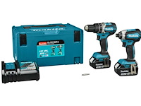 Makita combiset klopboormachine + slagschroevendraaier - afbeelding 1 van  2