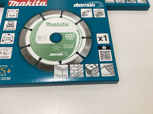 Makita d-80086 diamantschijf van 125 mm (5x) - afbeelding 4 van  4