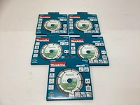 Makita d-80086 diamantschijf van 125 mm (5x)