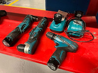 Makita da331d/ df330d schroefboormachine (3x) - afbeelding 1 van  7