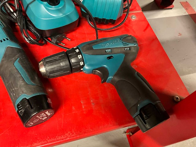 Makita da331d/ df330d schroefboormachine (3x) - afbeelding 3 van  7