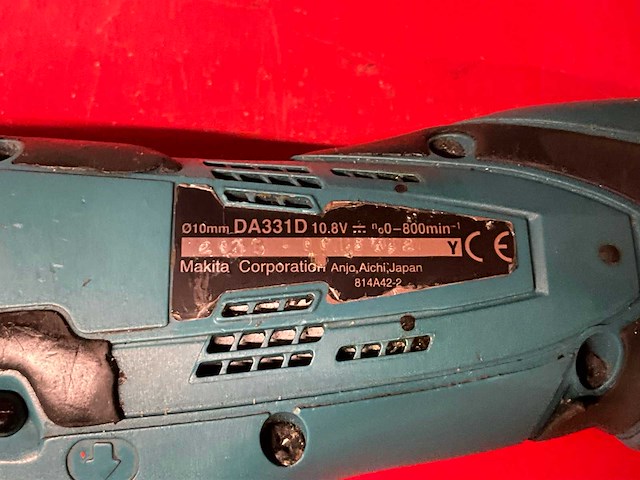 Makita da331d/ df330d schroefboormachine (3x) - afbeelding 5 van  7