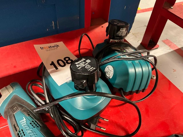 Makita da331d/ df330d schroefboormachine (3x) - afbeelding 6 van  7