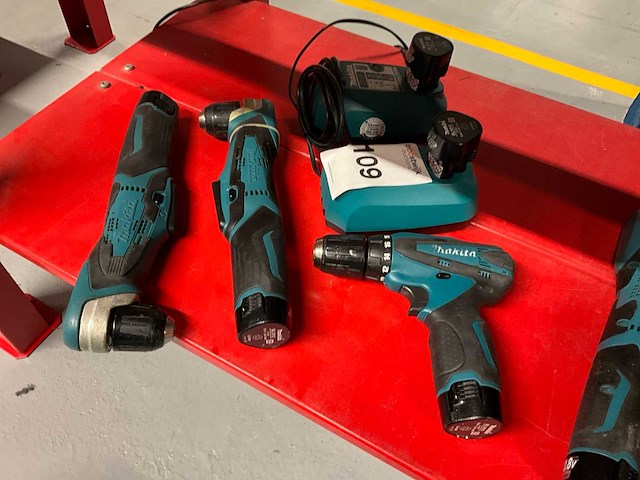Makita da331d/ df330d schroefboormachine (3x) - afbeelding 1 van  6