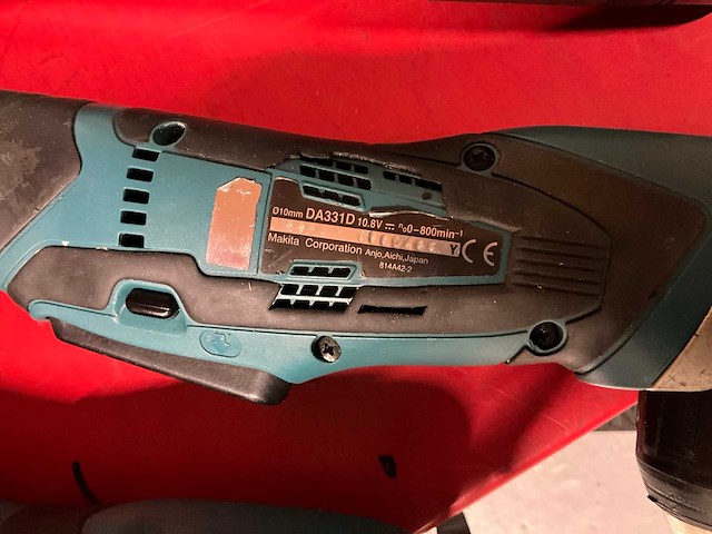 Makita da331d haakse schroefboormachine (4x) - afbeelding 4 van  6