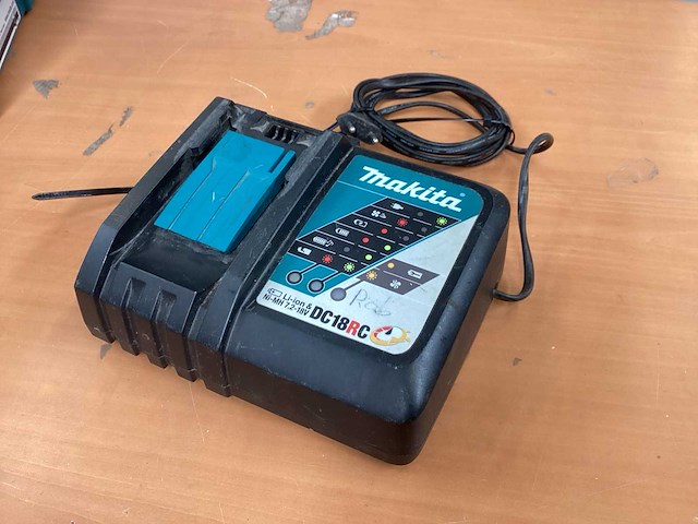 Makita dbn600 brad tacker incl. 5a accu bl1850b + dc18rc acculader + m-box - afbeelding 3 van  15