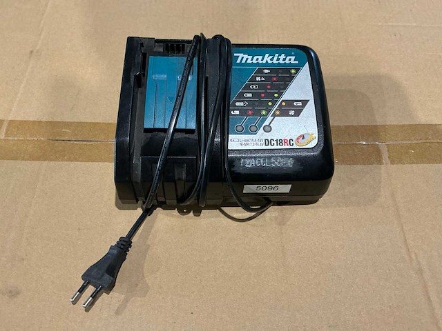 Makita dc18rc acculader - afbeelding 1 van  1