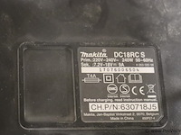 Makita dc18rc s accu-lader - afbeelding 3 van  3