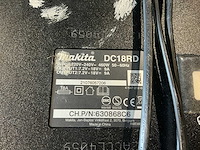 Makita dc18rd acculader - afbeelding 3 van  4