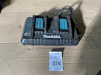 Makita dc18rd acculader - afbeelding 1 van  4