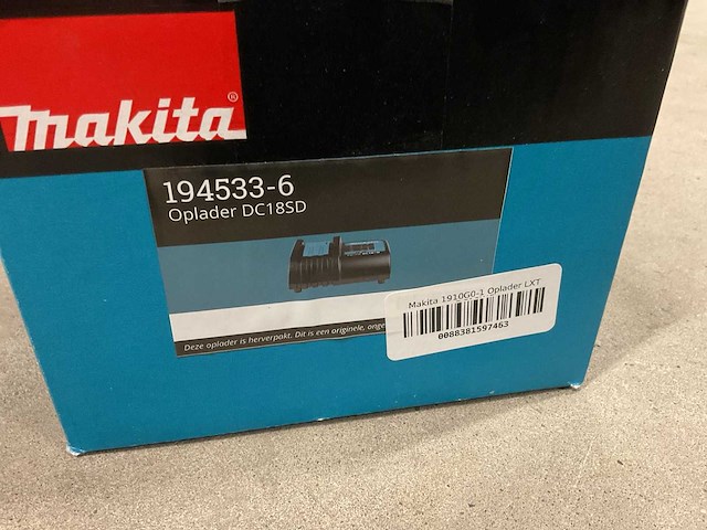 Makita dc18sd acculader - afbeelding 3 van  3