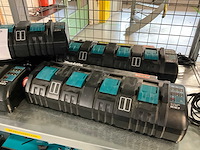 Makita dc18sf acculader (5x) - afbeelding 3 van  4