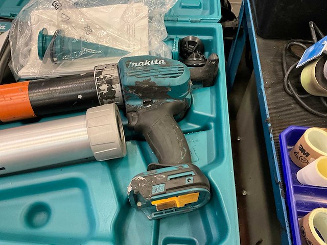 Makita dcg 180 accu lijm- en kitspuit (3x) - afbeelding 2 van  12