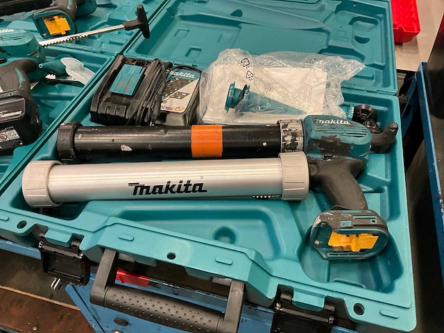 Makita dcg 180 accu lijm- en kitspuit (3x) - afbeelding 12 van  12