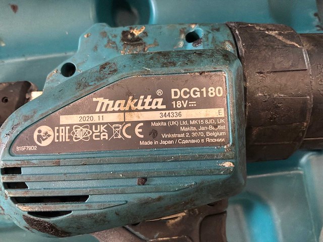 Makita dcg180 kitspuit - afbeelding 3 van  3