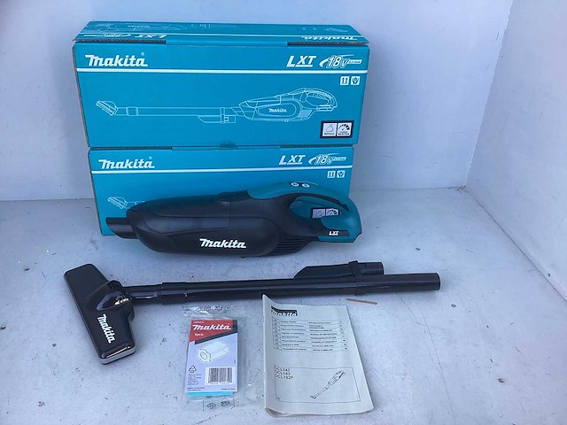 Makita dcl 182 g1 b accu stofzuiger 18 v zwart 1x - afbeelding 1 van  3