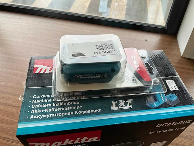 Makita dcm500z koffie machine - afbeelding 4 van  6