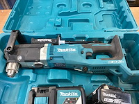 Makita dda460 haakse boormachine incl. 2x 5a accu bl1850b + acculader dc18rc - afbeelding 5 van  11