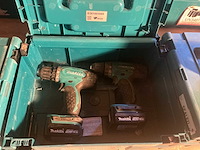 Makita ddf343 accu boormachine (2x) - afbeelding 1 van  2