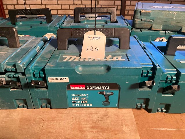 Makita ddf343 accu boormachine (2x) - afbeelding 4 van  4