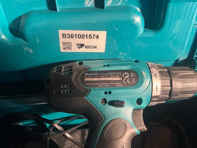 Makita ddf343 accu boormachine (2x) - afbeelding 3 van  4