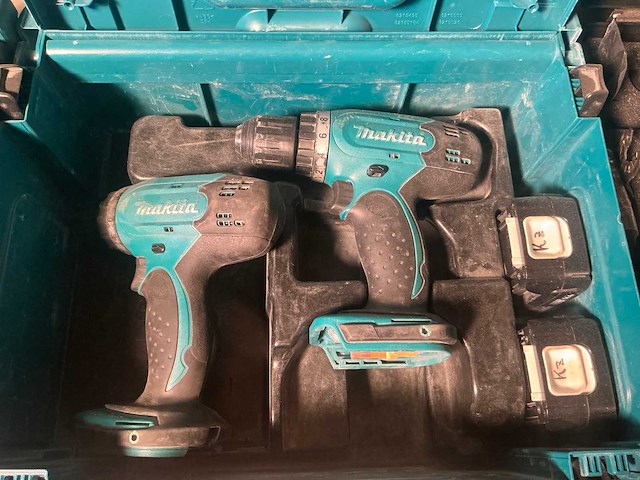 Makita ddf343 accu boormachine (2x) - afbeelding 2 van  4
