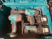 Makita ddf343 accu boormachine (2x) - afbeelding 2 van  4