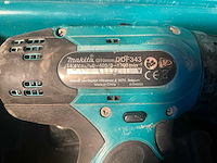 Makita ddf343 accu boormachine (2x) - afbeelding 3 van  4