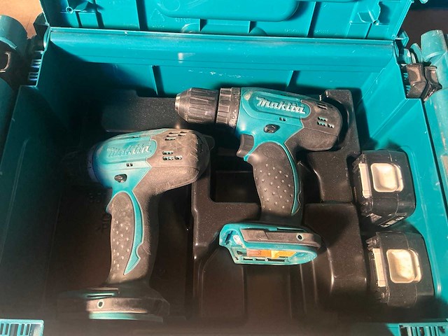 Makita ddf343 accu boormachine (2x) - afbeelding 2 van  4
