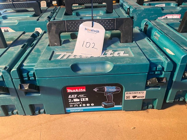 Makita ddf343 accu boormachine - afbeelding 4 van  4