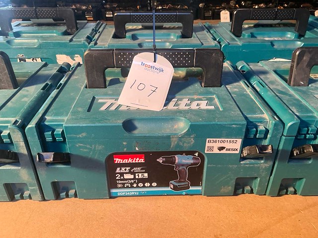 Makita ddf343 accu boormachine - afbeelding 4 van  4