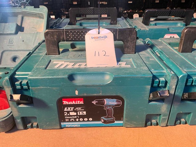 Makita ddf343 accu boormachine - afbeelding 2 van  4