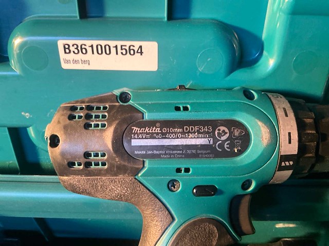 Makita ddf343 accu boormachine - afbeelding 3 van  4