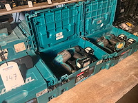 Makita ddf453 accu boormachine (2x) - afbeelding 1 van  4