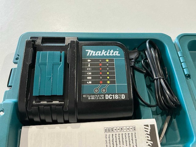 Makita ddf453 lxt 18v accu schroefmachine set - afbeelding 4 van  4
