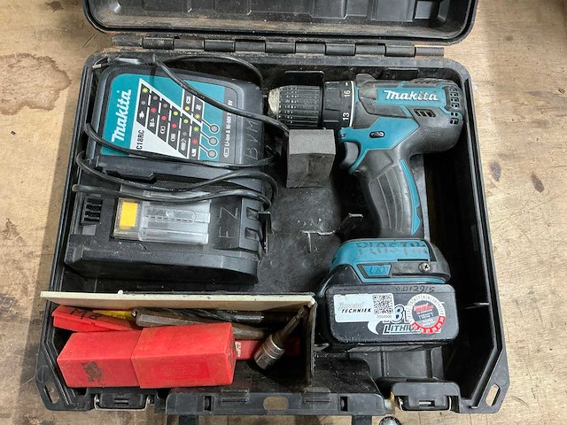 Makita ddf480 boormachine - afbeelding 2 van  3