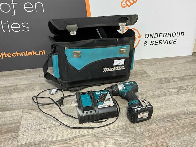 Makita ddf481 boormachine - afbeelding 1 van  2