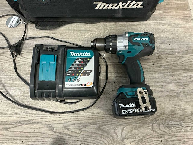 Makita ddf481 boormachine - afbeelding 2 van  2