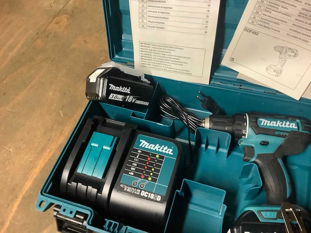 Makita ddf482 accu schroeftol - afbeelding 2 van  5