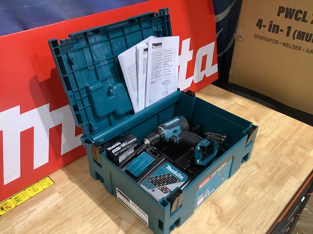 Makita ddf482 lxt 18v accu schroefmachine set - afbeelding 4 van  10