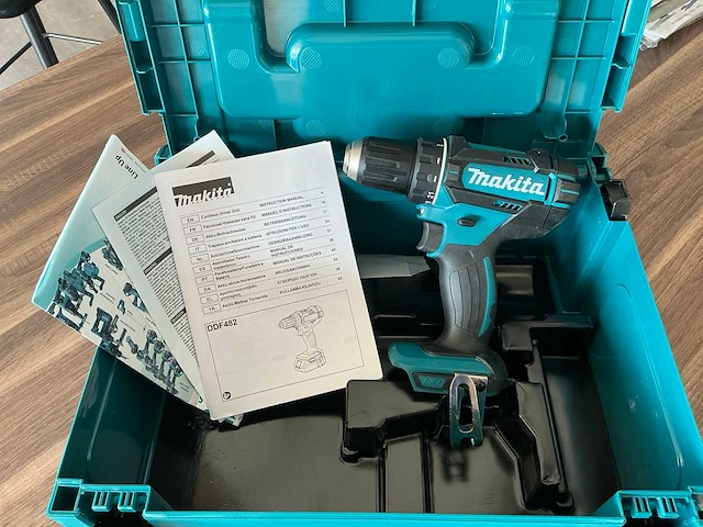 Makita ddf482 lxt 18v accu schroefmachine - afbeelding 6 van  6