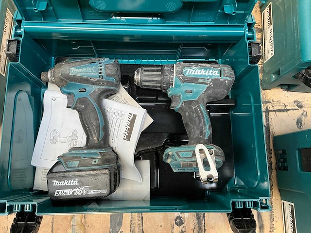 Makita ddf482/dtd153 boorschroefmachine set - afbeelding 2 van  3