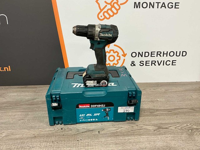 Makita ddf484 boormachine - afbeelding 2 van  3
