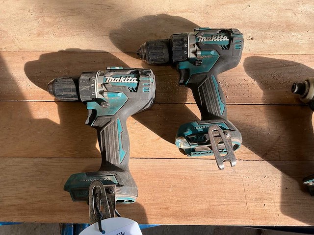 Makita ddf484 schroefboormachine body (2x) - afbeelding 1 van  3