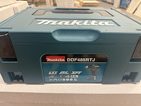 Makita ddf485 accu-boorschroefmachine – 18v lxt – brushless – met accu, lader en makpac - afbeelding 3 van  4